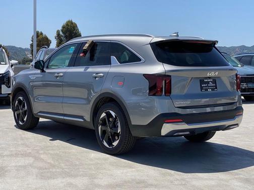 Steel Gray 2026 Kia Sorento Hybrid EX
