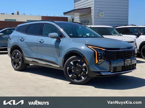Blue 2026 Kia Sportage Hybrid SX-Prestige