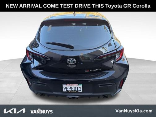 Black 2023 Toyota GR Corolla Core