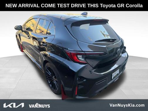 Black 2023 Toyota GR Corolla Core