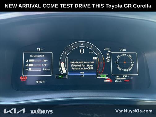 Black 2023 Toyota GR Corolla Core