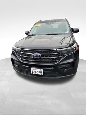 Black Metallic 2021 Ford Explorer XLT