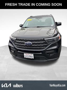 Black Metallic 2021 Ford Explorer XLT