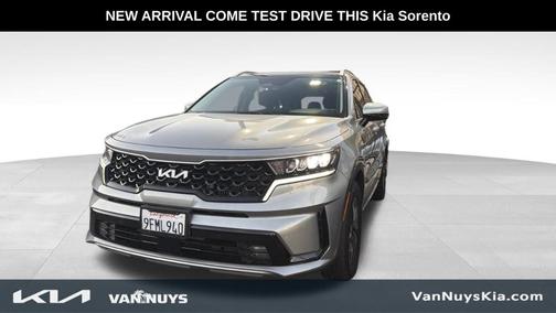 Steel Gray 2023 Kia Sorento Hybrid EX