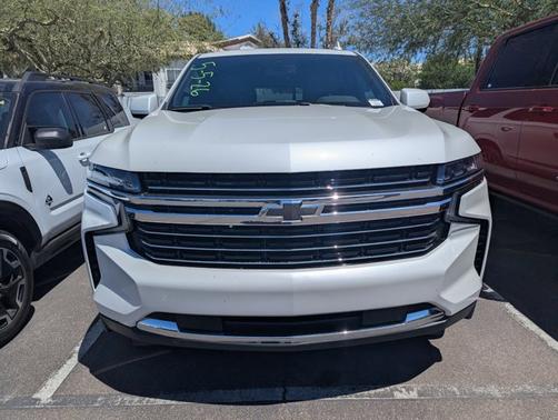 Iridescent Pearl Tricoat 2021 Chevrolet Tahoe LT