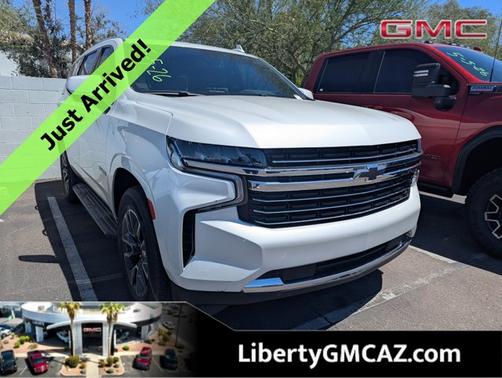 Iridescent Pearl Tricoat 2021 Chevrolet Tahoe LT