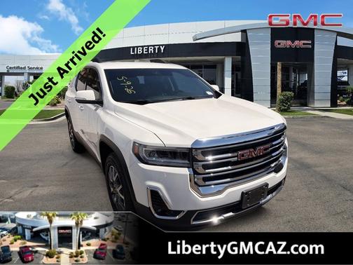 Summit White 2023 GMC Acadia SLT