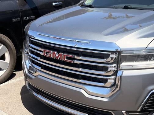 Satin Steel Metallic 2020 GMC Acadia SLE