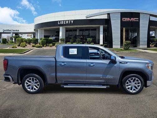 Satin Steel Metallic 2021 GMC Sierra 1500 SLT