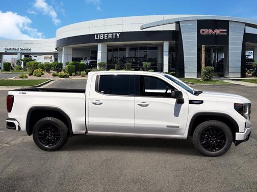 Summit White 2025 GMC Sierra 1500 Elevation