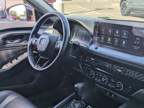 Radiant Red Metallic 2024 Honda Accord Hybrid Sport-L