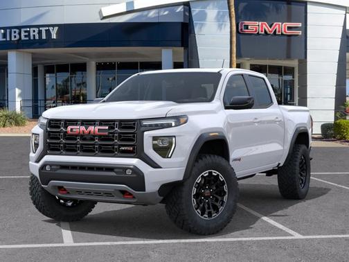Summit White 2026 GMC Canyon 4WD AT4