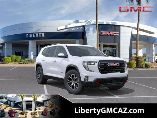 Summit White 2026 GMC Acadia AWD AT4