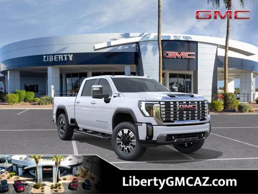 Glacier White Tricoat 2026 GMC Sierra 2500 Denali