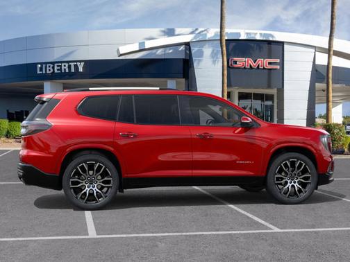 Volcanic Red Tintcoat 2026 GMC Acadia Denali
