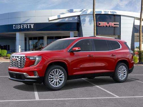 Volcanic Red Tintcoat 2026 GMC Acadia Denali