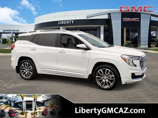 Summit White 2023 GMC Terrain Denali