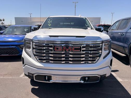White Frost Tricoat 2024 GMC Sierra 1500 Denali