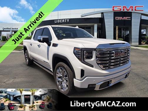 White Frost Tricoat 2024 GMC Sierra 1500 Denali
