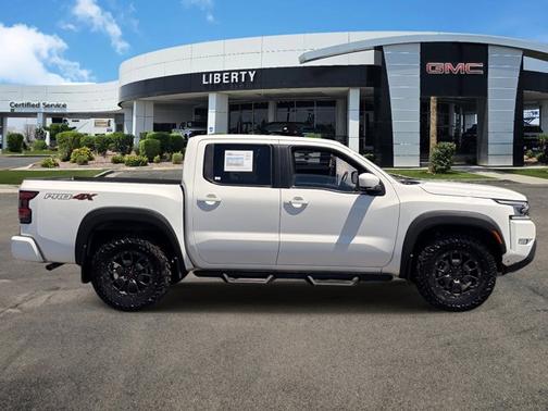 Glacier White 2024 Nissan Frontier PRO-4X