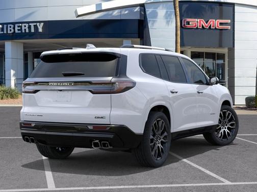 Glacier White Tricoat 2026 GMC Acadia Denali