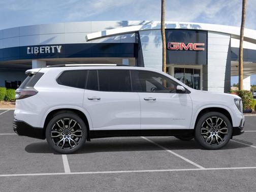 Glacier White Tricoat 2026 GMC Acadia Denali