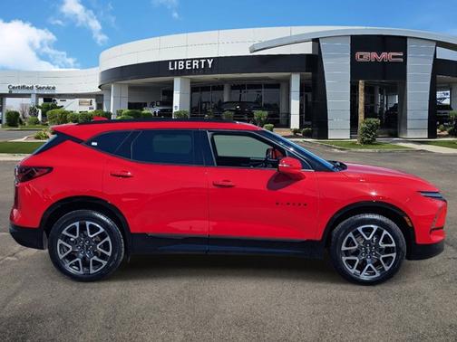 Red Hot 2024 Chevrolet Blazer RS