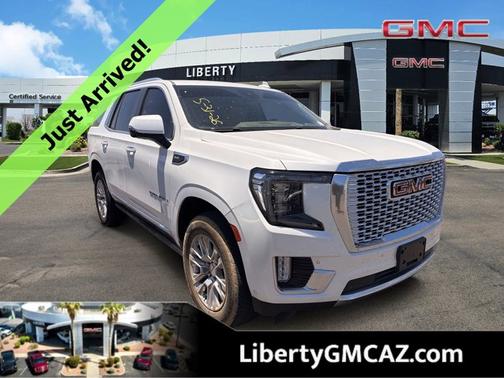White Frost Tricoat 2024 GMC Yukon Denali