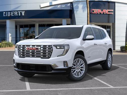 Glacier White Tricoat 2026 GMC Acadia Denali