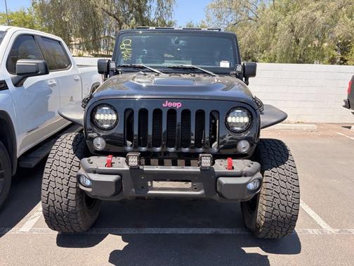 Black Clearcoat 2016 Jeep Wrangler Unlimited Rubicon Hard Rock