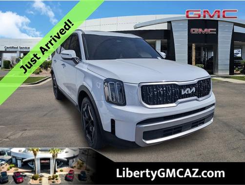 Glacial White Pearl 2024 Kia Telluride EX