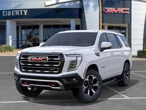 Summit White 2026 GMC Yukon AT4