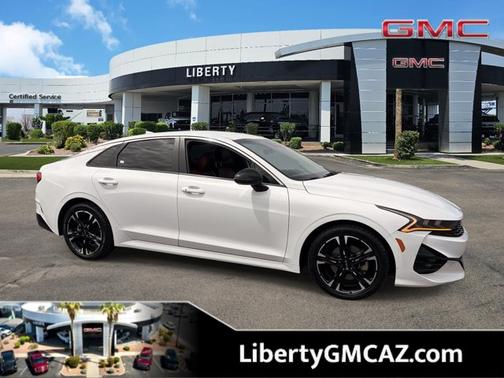 Glacial White Pearl 2023 Kia K5 GT-Line