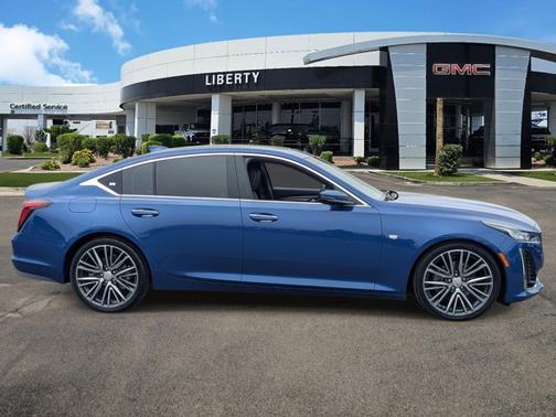 Wave Metallic 2023 Cadillac CT5 Premium Luxury