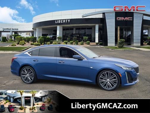 Wave Metallic 2023 Cadillac CT5 Premium Luxury