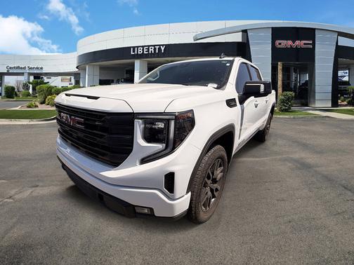 Summit White 2023 GMC Sierra 1500 Elevation