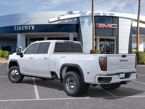Glacier White Tricoat 2026 GMC Sierra 3500 Denali