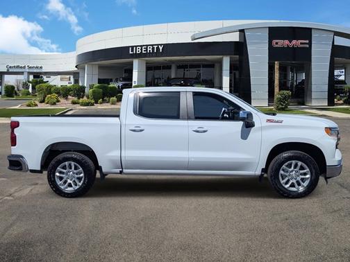 Summit White 2023 Chevrolet Silverado 1500 1LT