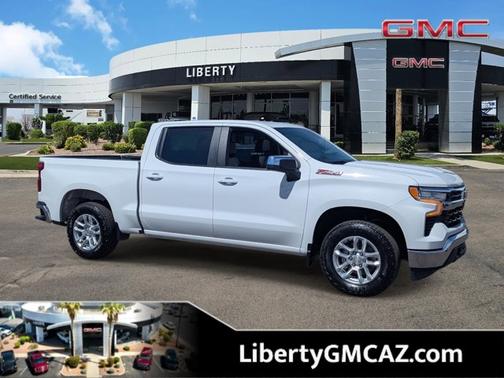 Summit White 2023 Chevrolet Silverado 1500 1LT