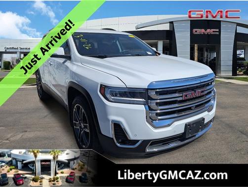 Summit White 2020 GMC Acadia SLT