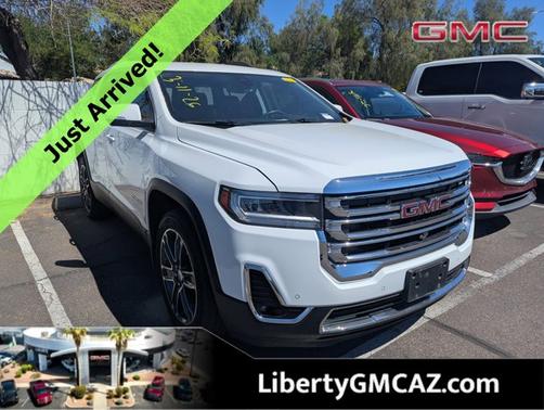 Summit White 2020 GMC Acadia SLT