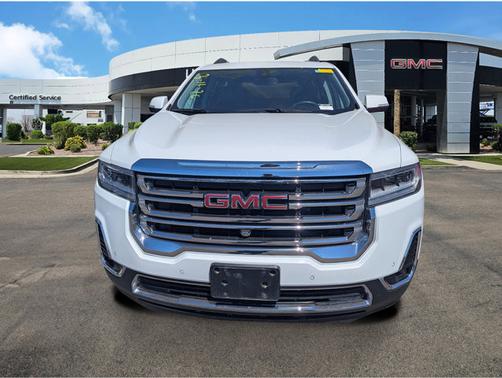 Summit White 2020 GMC Acadia SLT