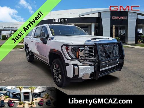 Summit White 2025 GMC Sierra 2500 Denali