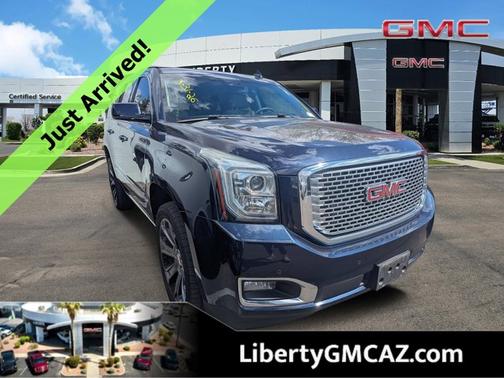 Dark Sapphire Blue Metallic 2017 GMC Yukon Denali