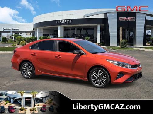 Fire Orange 2023 Kia Forte GT-Line
