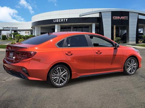 Fire Orange 2023 Kia Forte GT-Line