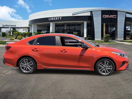 Fire Orange 2023 Kia Forte GT-Line