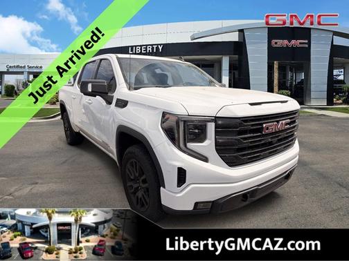 Summit White 2023 GMC Sierra 1500 Elevation