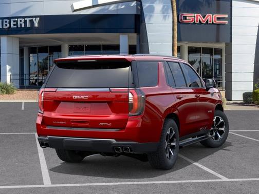 Volcanic Red Tintcoat 2026 GMC Yukon AT4