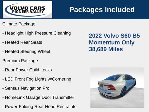 2022 Volvo S60 B5 Momentum